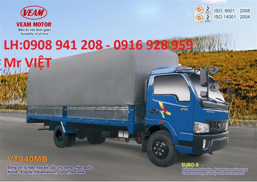 Veam VT250 2015 - Bán mua xe tải Veam được tặng thùng / Xe tải Veam 1 tấn / 1,25 tấn / 1.5 tấn / 2 tấn / 2,5 tấn / 3,5 tấn / 5 tấn / 6,5 T