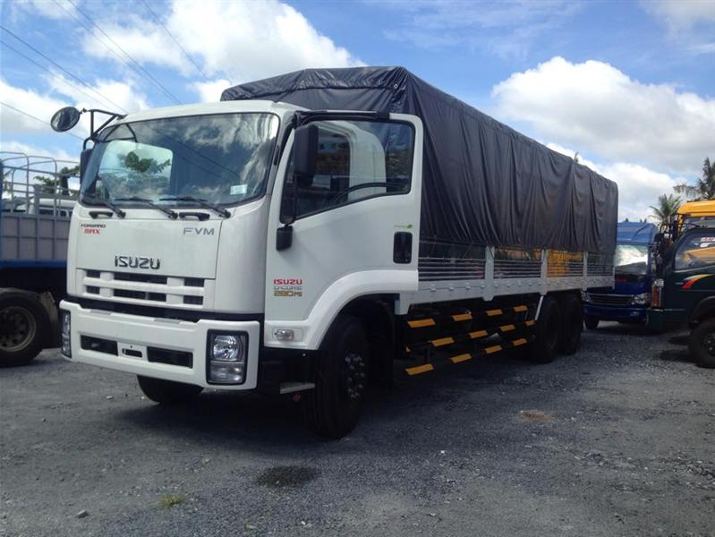 Isuzu Isuzu khác 2015 - Xe tải Isuzu 16 tấn thùng mui bạt, giá tốt, xe giao ngay