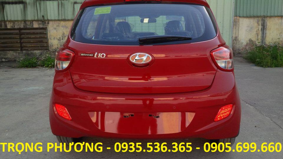 Hyundai Grand i10   2018 - Bán xe i10 2018 giá tốt Đà Nẵng, Lh: 0935.536.365 - Trọng Phương, hỗ trợ vay tối đa xe, xe giao ngay