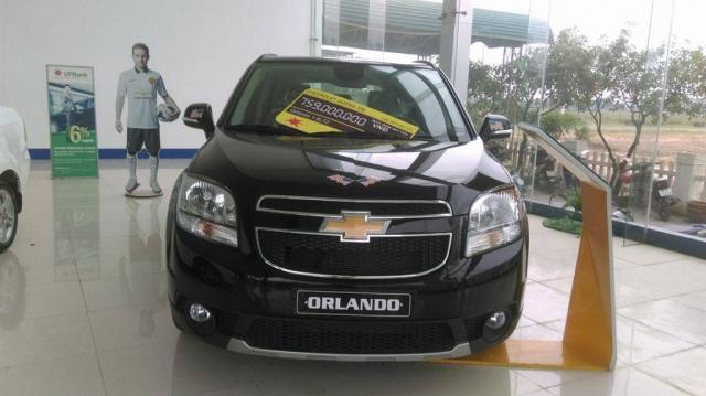 Chevrolet Orlando 1.8LTZ 2016 - Bán xe Chevrolet Orlando 1.8LTZ đời 2016, màu đen giá cạnh tranh