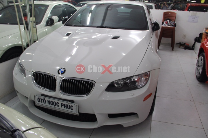 BMW M3 CONVERTIBLE 2008 - Cần bán xe BMW M3 Convertible năm 2008, màu trắng, xe nhập, số tự động