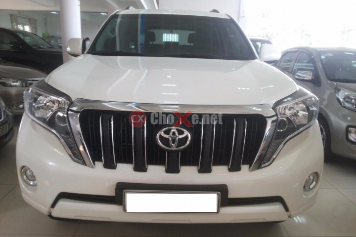 Toyota Prado TXL 2015 - Bán Toyota Prado TXL đời 2015, màu trắng, nhập khẩu chính hãng, đẹp như mới