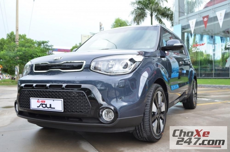 Kia Soul 2.0 AT 2016 - Kia Soul 2.0 GAT, màu xanh, giá tốt 775tr tại Biên Hòa 2015