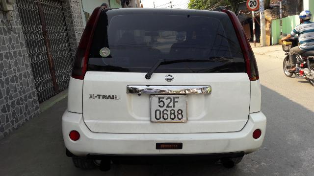 Nissan X trail   2004 - Bán Nissan X trail đời 2004, màu trắng, nhập khẩu nguyên chiếc