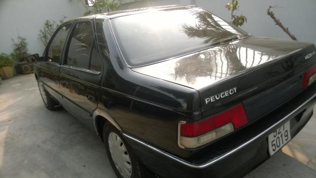 Peugeot 405   1991 - Cần bán xe Peugeot 405 1991, màu đen