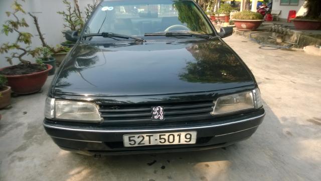 Peugeot 405   1991 - Cần bán xe Peugeot 405 1991, màu đen