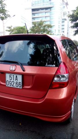 Honda FIT 2008 - Cần bán lại xe Honda FIT đời 2008, màu đỏ số tự động, giá 460tr