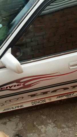 Honda Civic   1991 - Cần bán lại xe Honda Civic đời 1991, màu trắng, nhập khẩu chính hãng
