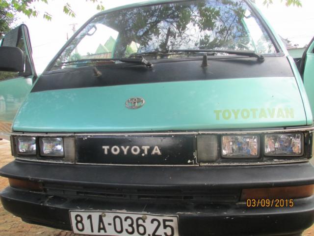 Toyota Van 1988 - Cần bán gấp Toyota Van đời 1988, nhập khẩu nguyên chiếc, giá 75tr