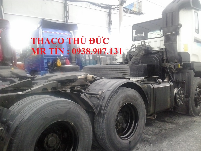 Thaco HYUNDAI HD700 2015 - Bán xe đầu kéo Thaco Hyundai HD700 đời 2015, màu trắng, nhập khẩu
