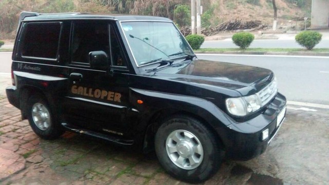 Hyundai Galloper   2008 - Cần bán Hyundai Galloper đời 2008, màu đen, nhập khẩu chính hãng