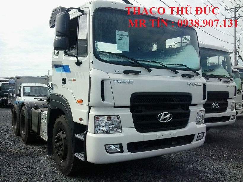 Thaco HYUNDAI HD1000 2015 - Bán xe đầu kéo Thaco Hyundai HD1000 đời 2015, màu trắng, nhập khẩu