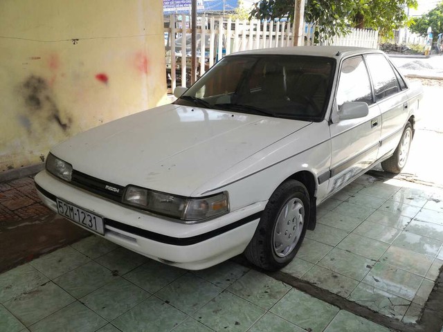 Mazda 626   1991 - Bán Mazda 626 đời 1991, màu trắng, nhập khẩu nguyên chiếc, giá tốt