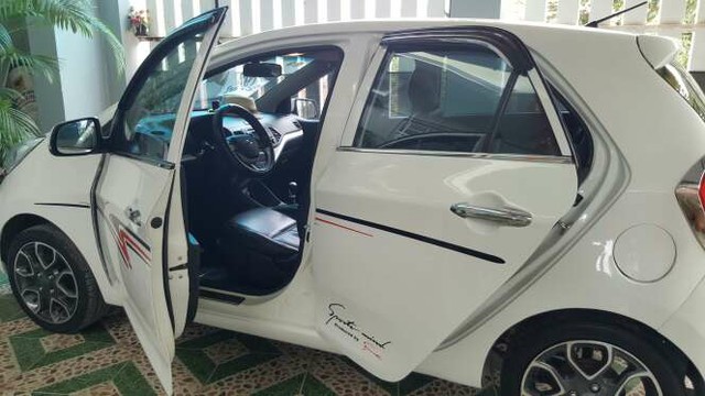 Kia Picanto   2014 - Bán xe Kia Picanto sản xuất 2014, màu trắng, xe nhập