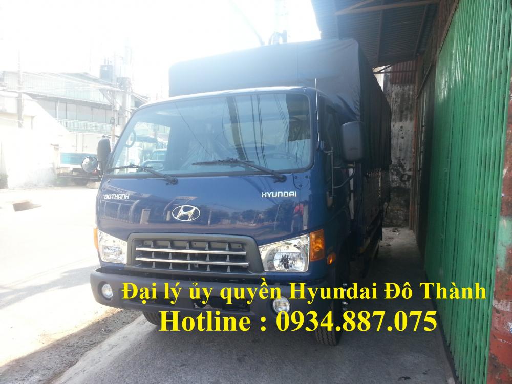 Hyundai HD 2019 - Đại lý bán xe tải Hyundai HD99 6.5 tấn – 6T5 thùng dài 4.9m