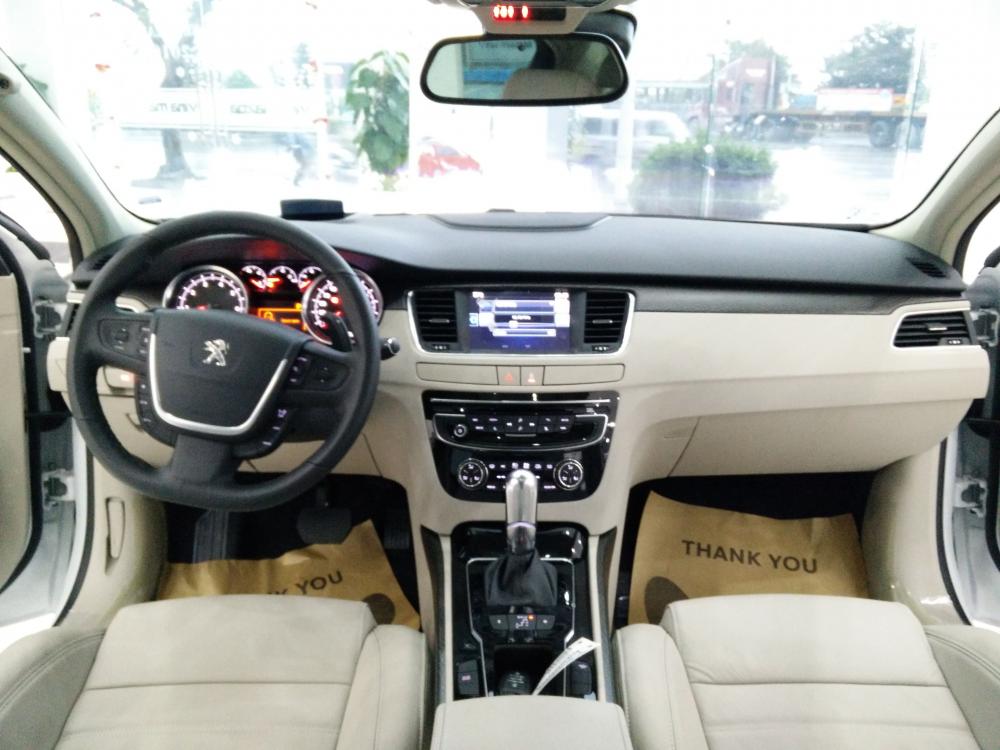 Peugeot 508 Facelift 2015 - Peugeot Quảng Ninh bán xe Pháp Peugeot 508 trắng nội thất be với giá ưu đãi nhất tại Việt Nam