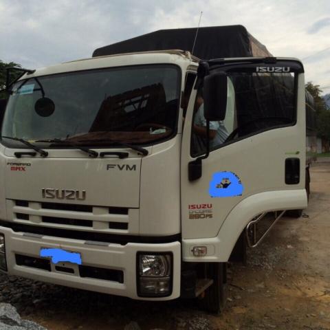 Isuzu FVM 34T   2015 - Bán xe tải Isuzu cầu lết, tổng 24/tải 15T, thùng 9m5