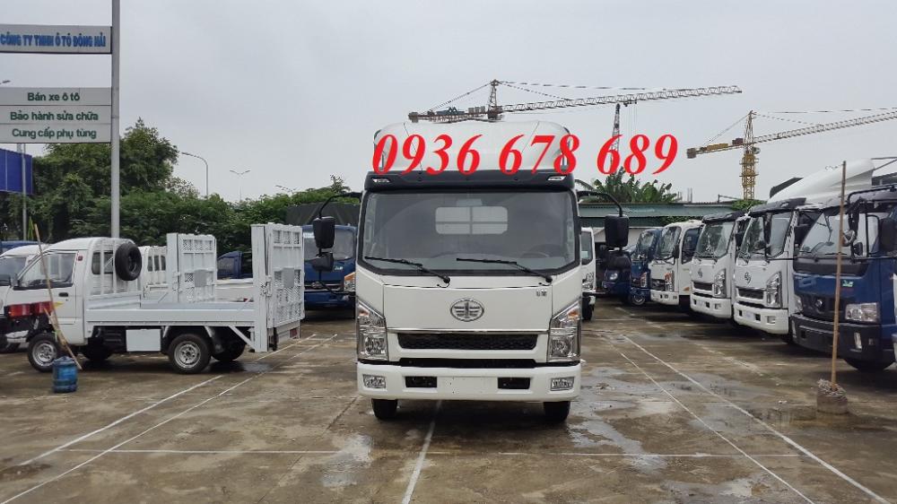 Xe tải 5 tấn - dưới 10 tấn 2016 - FAW 6,2 tấn, Cabin Isuzu, thùng dài 4,36M, chở nặng, giá tốt - Lh: 0936 678 689