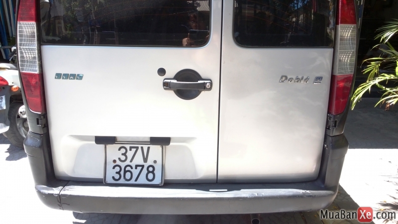Fiat Doblo 2003 - Bán xe Fiat Doblo đời 2003, màu bạc, nhập khẩu nguyên chiếc, giá tốt