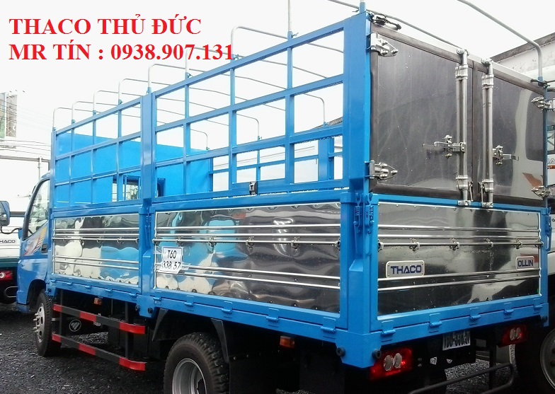 Xe tải 5000kg Ollin500B 2016 - Bán xe tải Thaco Ollin500B tải trọng 4,995 tấn ,hỗ trợ trả gốp ngân hàng đến 80%