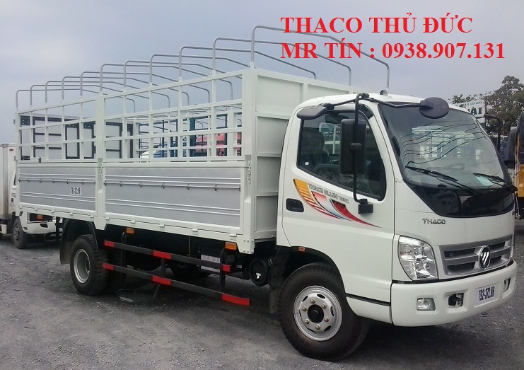 Xe tải 5 tấn - dưới 10 tấn   2016 - Bán xe tải Thaco Ollin700C tải trọng 7 tấn , hỗ trợ trả góp ngân hàng đến 70% giá trị xe