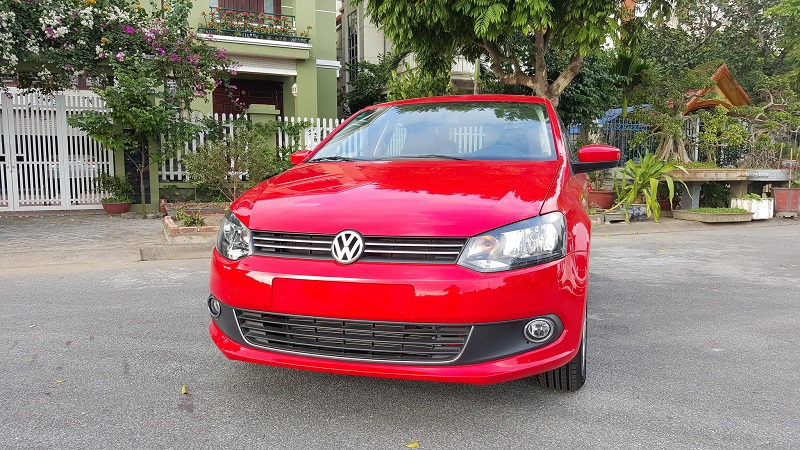 Volkswagen Polo 1.6 2014 - Bán Volkswagen Polo 1.6L AT, màu đỏ, nhập khẩu