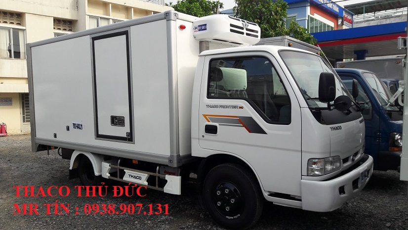 Xe tải 1,5 tấn - dưới 2,5 tấn k190 2016 - Bán xe đông lạnh Thaco k165 tải trọng 2 tấn, hỗ trợ mua trả góp qua ngân hàng đến 80% giá trị xe
