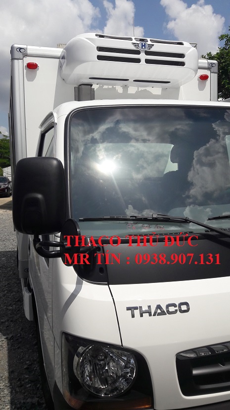 Xe tải 1 tấn - dưới 1,5 tấn k190 2016 - Bán xe đông lạnh Thaco k190 tải trọng 1,49 tấn, hỗ trợ mua trả góp qua ngân hàng 
