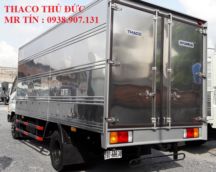 Xe tải 5 tấn - dưới 10 tấn HD650 2016 - Bán xe tải Thaco Hyundai HD650 tải trọng 6,4 tấn , hỗ trợ mua trả góp ngân hàng đến 80%