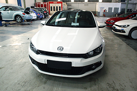 Volkswagen Scirocco 2013 - Cần bán xe Volkswagen Scirocco đời 2013, màu trắng, nhập khẩu