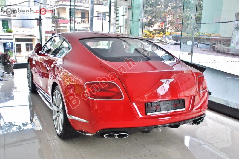 Bentley Continental GT V8 2014 - Bán Bentley Continental GT V8 2014, màu đỏ, nhập khẩu chính hãng số tự động