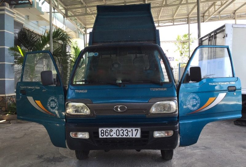Thaco TOWNER 750kg 2013 - Mình bán Thaco TOWNER 750kg đời 2013, màu xanh lam