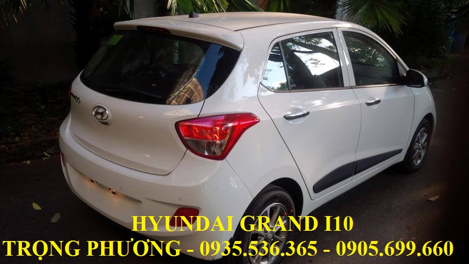 Hyundai Grand i10 2017 - Bán ô tô Hyundai Grand i10 sản xuất 2017, màu trắng, nhập khẩu chính hãng, giá chỉ 370 triệu