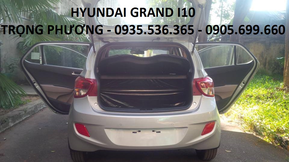 Hyundai Grand i10 2018 - Khuyến mãi i10 Đà Nẵng, Lh: 0935.536.365 - Trọng Phương, Hỗ trợ vay vốn lên đến 80% giá trị xe