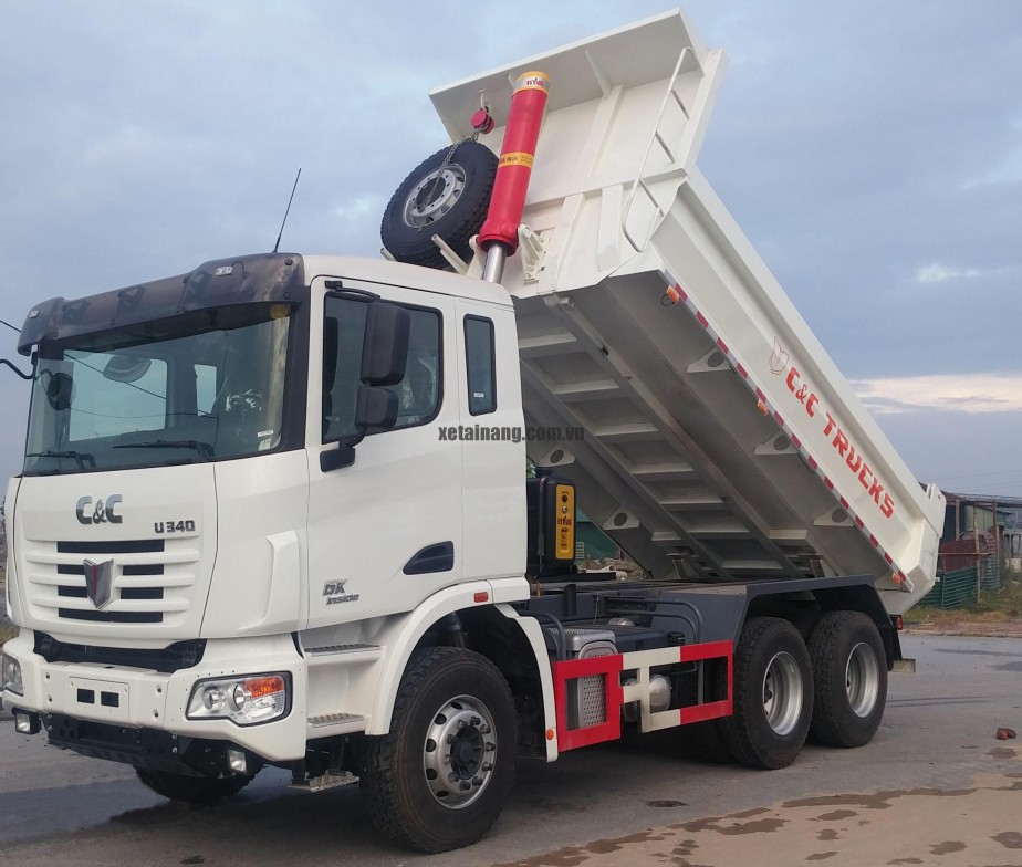 Xe tải Trên 10 tấn 2016 - Mua bán xe tải ben C&C 10 tấn Quảng Ninh nhập khẩu, giá rẻ