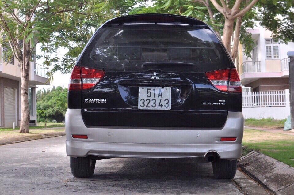 Mitsubishi Savrin 2007 - Cần bán gấp Mitsubishi Savrin đời 2007, màu đen số tự động giá cạnh tranh