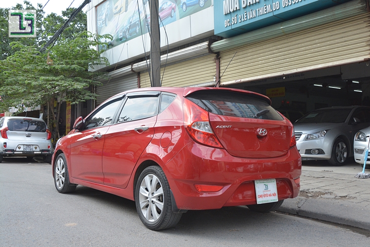 Hyundai Acent 2014 - Bán ô tô Hyundai Acent đời 2014, màu đỏ, nhập khẩu Hàn Quốc, 509tr