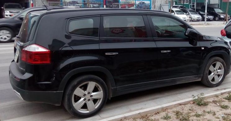 Chevrolet Orlando 2012 - Cần bán xe Chevrolet Orlando đời 2012, màu đen