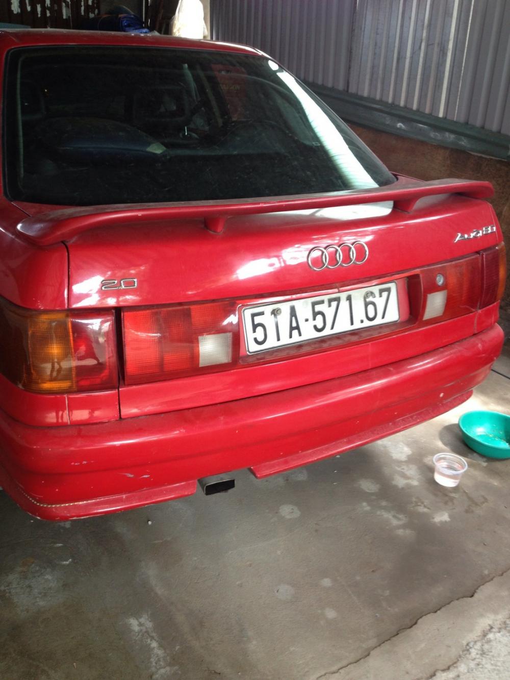 Audi 80 2.0 1992 - Cần bán xe Audi 80 2.0 1992, màu đỏ, nhập khẩu chính hãng