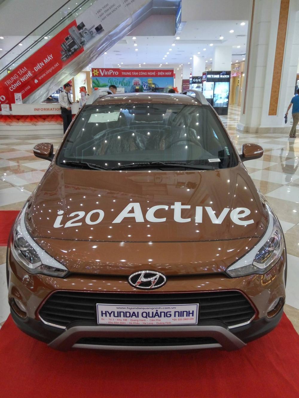 Hyundai i20 Active 1.4 AT 2016 - Bán Hyundai i20 Active đời 2016, màu nâu, xe nhập giá cực tốt tại hyundaithaibinh.com