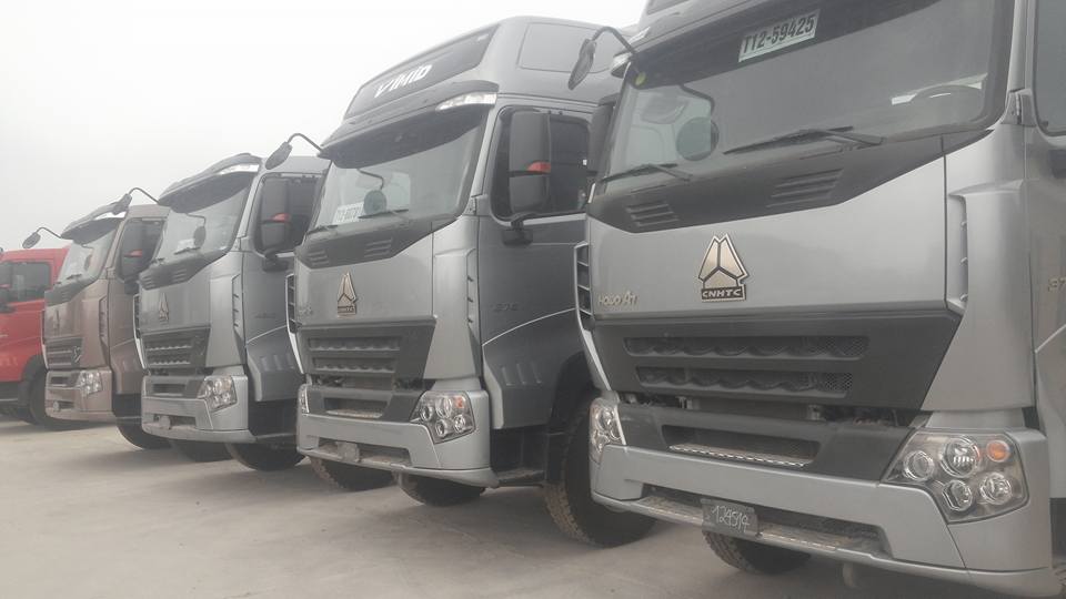 Xe tải Trên 10 tấn Howo 2016 - Đầu kéo Howo nhập khẩu nguyên chiếc hỗ trợ trả góp 80% thủ tục nhanh gọn