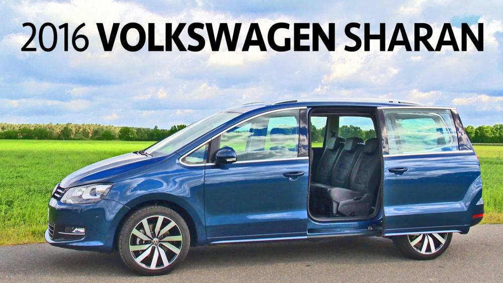 Volkswagen Sharan GP 2016 - Xe nhập Đức Volkswagen Sharan Luxury 2.0l GP năm 2016, màu xanh lam, cạnh tranh Odysey. LH Hương 0902608293