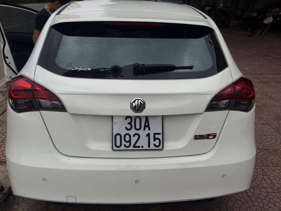 MG 1.5AT 2012 - Cần bán xe MG đời 2012, màu trắng, Lh Hải 0944260995