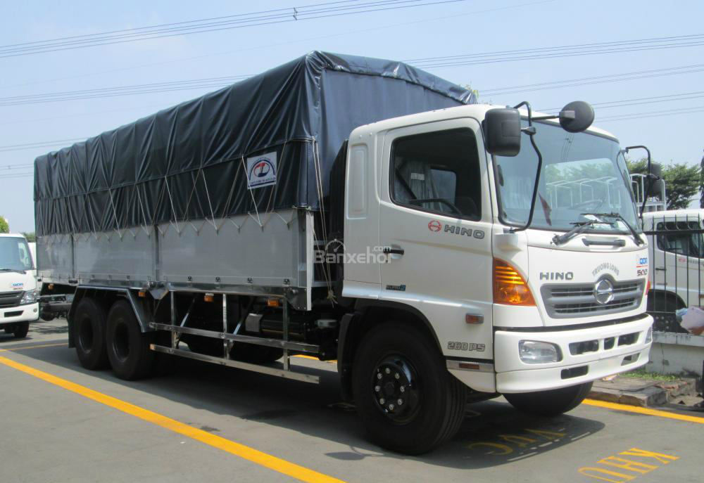 Hino FG 2016 - Bán xe tải Hino FG 2016 thùng mui bạt siêu dài, có hàng sẵn