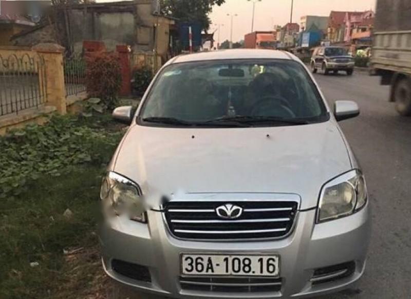 Daewoo Gentra SX 2007 - Bán ô tô Daewoo Gentra SX đời 2007, màu bạc, giá chỉ 215 triệu