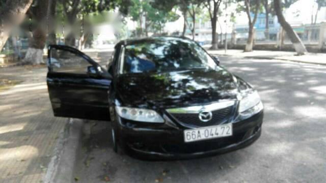 Mazda 6   2004 - Bán xe Mazda 6 đời 2004, màu đen chính chủ, giá tốt