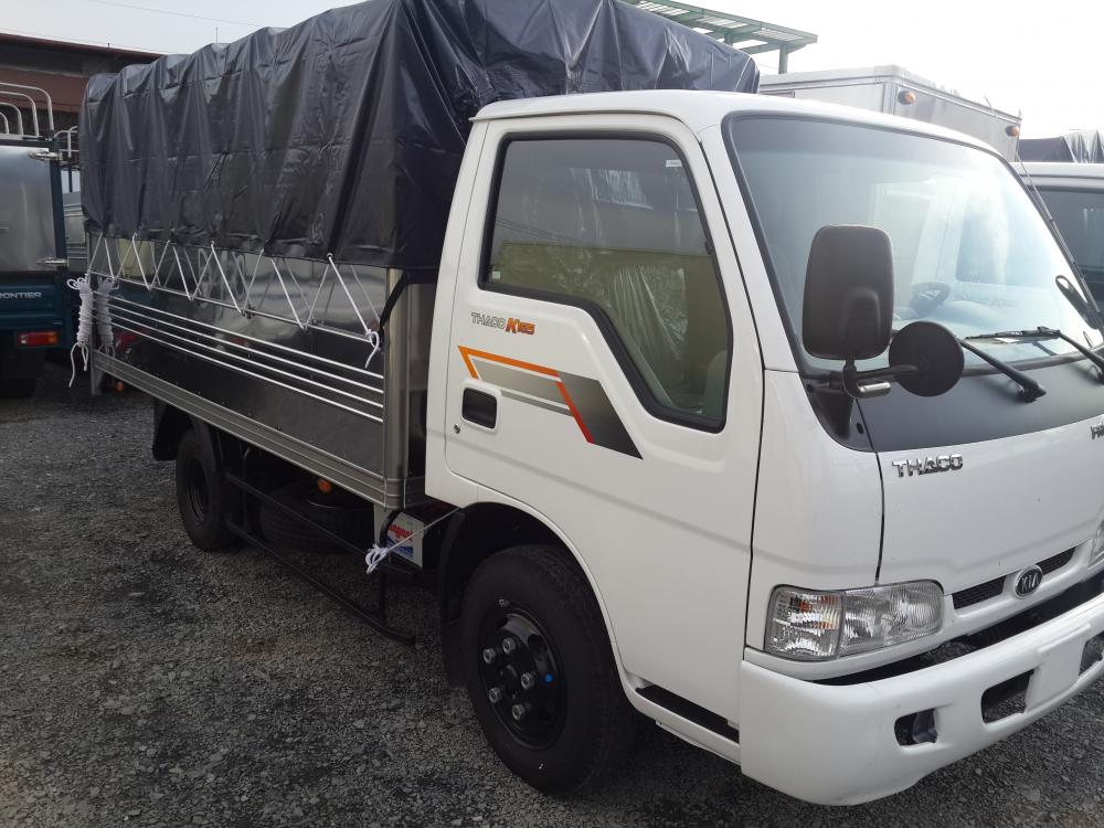 Thaco K165 2016 - Bán xe tải Kia 2t4 thùng mui bạt, Kia k165, xe chạy thành phố