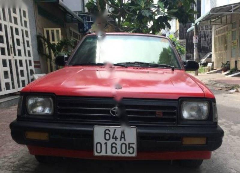 Toyota Starlet 1.3MT   1984 - Bán ô tô Toyota Starlet 1.3MT đời 1984, màu đỏ