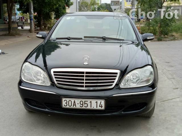 Mercedes-Benz S class 320L 2000 - Bán xe cũ Mercedes S 320L đời 2000, màu đen, giá tốt