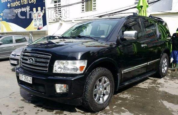 Infiniti QX56 2004 - Bán Infiniti QX56 đời 2004, màu đen, xe nhập chính chủ